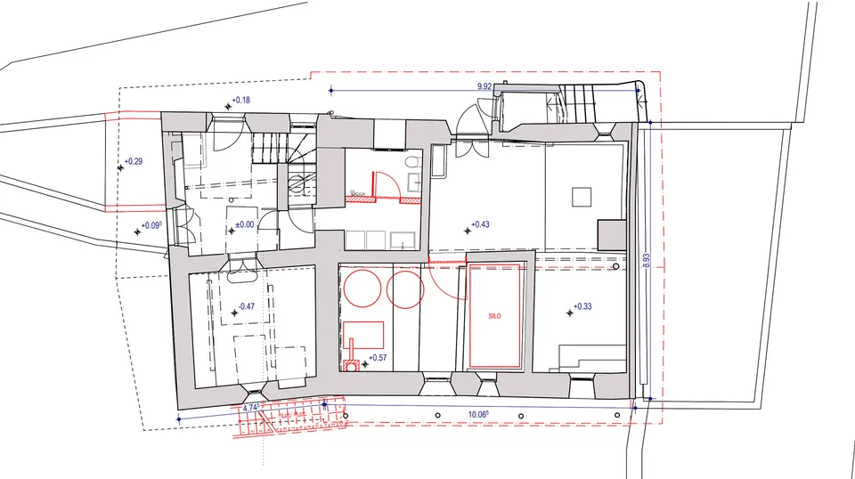 Casa LN — pianta piano terra