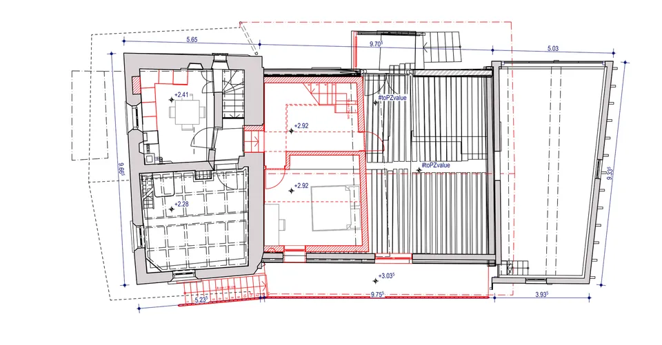 Casa LN — pianta primo piano