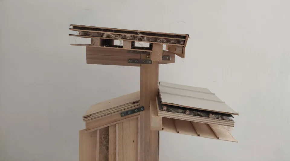 A School for Rubattino — foto del modello fisico, 1