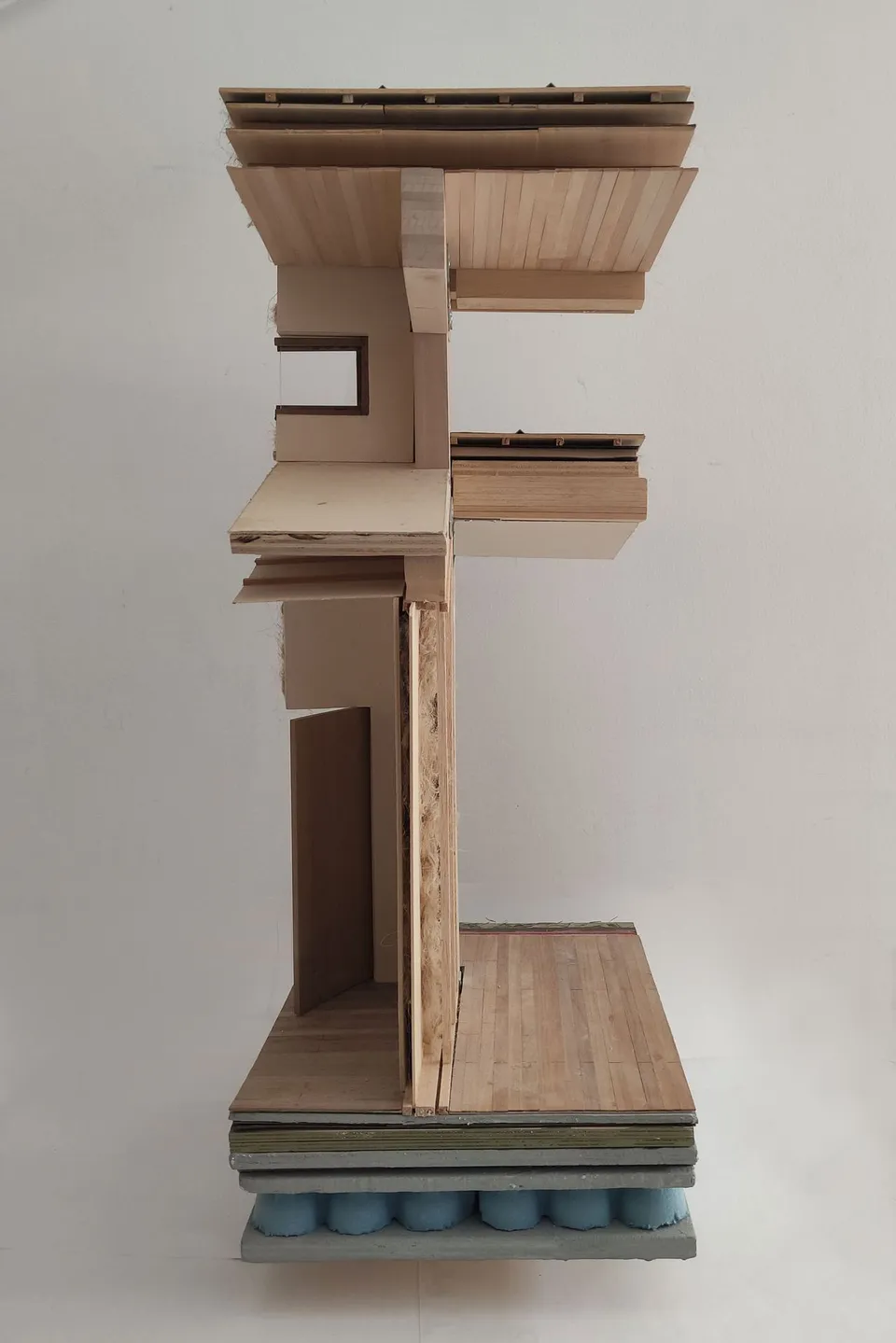 A School for Rubattino — foto del modello fisico, 2