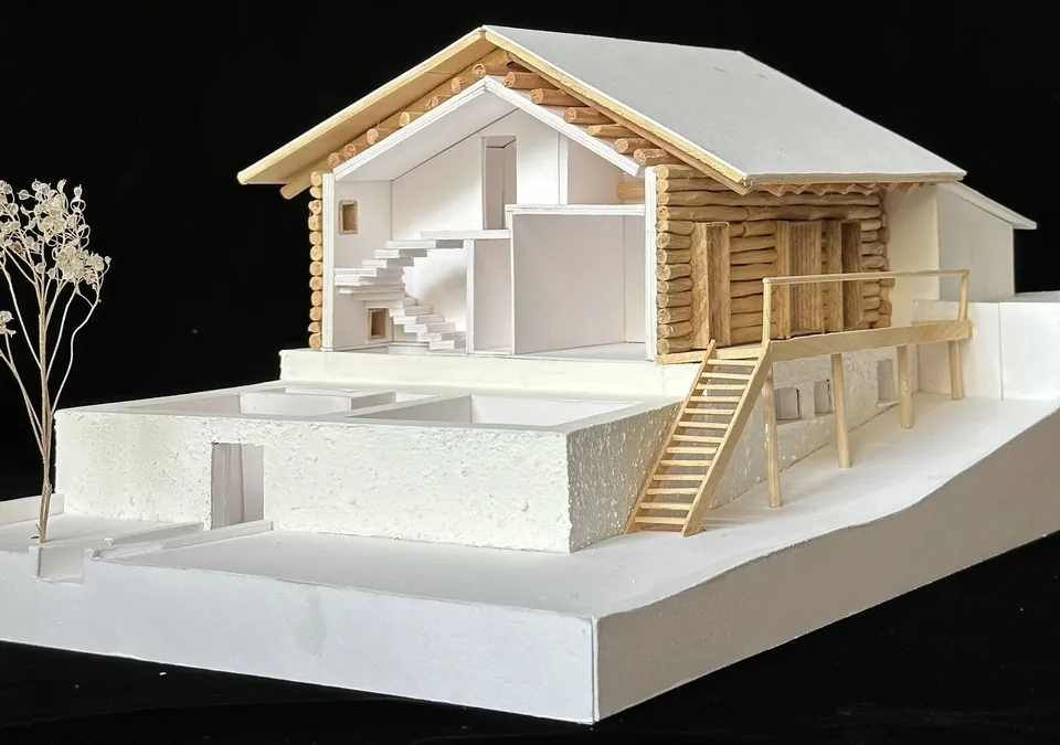 Casa LN — foto del modello fisico, 3