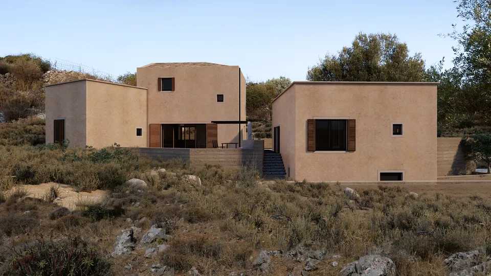 Verso Sud — render esterno, 1